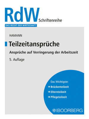 cover image of Teilzeitansprüche